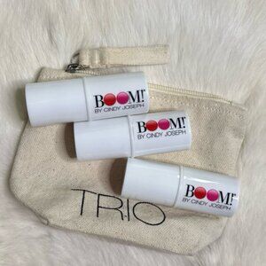 Boom! by Cindy Joseph Boomstick Trio Cream Blush Makeup Stick Set